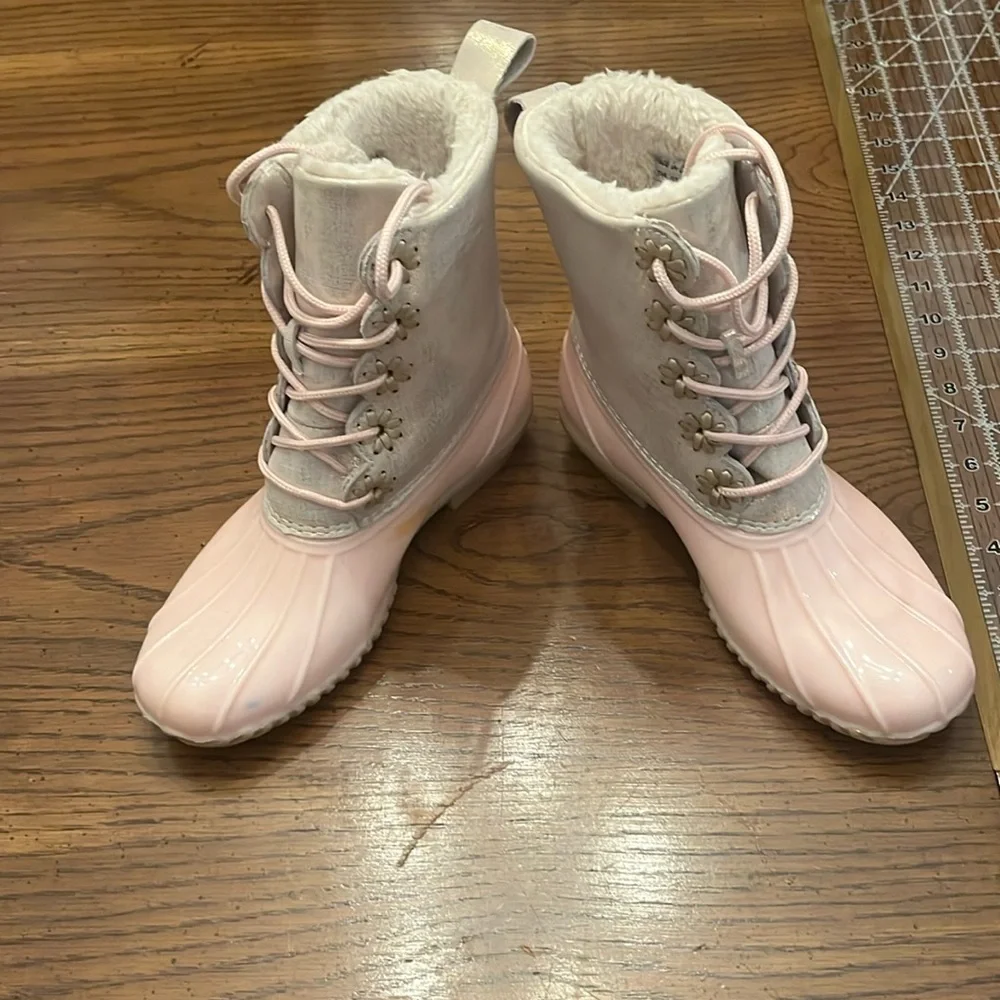 Pink Jack Rogers‎ boots, size 7